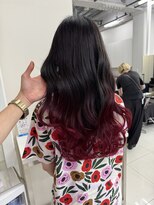 アライブ ハラジュク(ALIVE harajuku)&nbsp;グラデーションカラーバレイヤージュインナーカラー　ryota