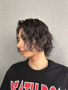 ワンズ リー 下北沢店(ONE's ly) スパイラルパーマ [下北沢/下北沢駅/眉毛/メンズ/ニュアンス]