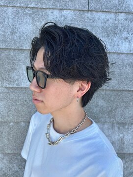 ニアウ 伊勢崎連取店(Niau) 波巻きスパイラルパーマツイストスパイラルパーマシャドウパーマ