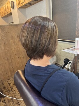 ロッソバイアルター 鎌取(ROSSO by aL-ter) 【デザインカラー/レイヤーカット/ウェットヘア】中山実