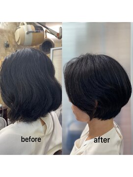 アンヌ キュビズムくせ毛ショート