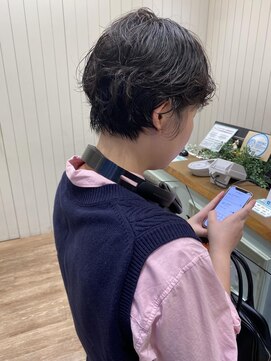 モリオフロムロンドン 大宮店(morio from London) 【大宮】ショートのユルパーマ