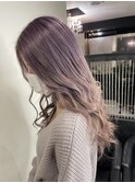ピンクパープルグラデーションカラー #しのだスペシャル