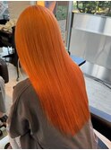 ブリーチカラーマンダリンオレンジ
