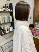 ゼン(ZEEN)&nbsp;【軽すぎない切りっぱなしボブ】札幌駅/大通り/髪質改善