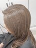 【白髪ぼかし】白髪ぼかしメンテナンスカラー+カットバイカルテTR￥13900