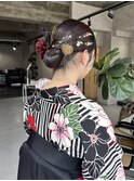 タイトヘア*シニヨン