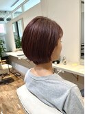 似合わせカット大人ショートヘア