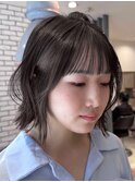 小顔見せも◎扱いやすい顔まわりカット【三軒茶屋】