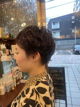 ヒュッゲ ティシーエス 元住吉店(hygge-t.c.s) ショートパーマ