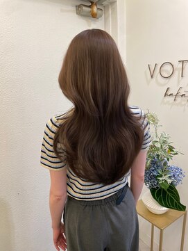 ボタン ハカタ(VOTAN hakata) ブリーチなしダブルカラーでつくるグレージュ