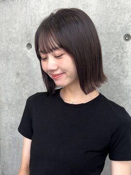 ロンド 銀座(Lond) ☆【春日】暗めカラー/ボブ/前髪/レイヤー/髪質改善/縮毛矯正17