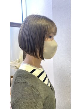 ロンドアベニール 北千住(Lond avenir) ミディアムレイヤーカット/レイヤー/顔周り/韓国/髪質改善北千住