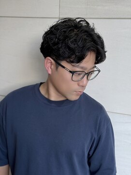 エルパティオ(EL PATIO) ニュアンスパーマ × ツーブロ