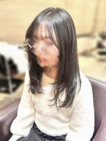 ユウヘアー 石川橋店(U Hair)&nbsp;レイヤースタイル ワンカール コテ巻き フェイスレイヤー