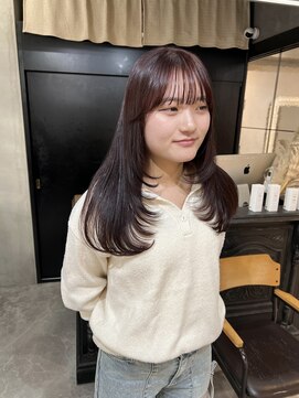 ノエル 池袋店(noel) 【noel】hachi×レイヤーカット ブリーチなしダブルカラー