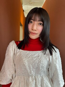 プロス(Pros) 表参道/ブリーチなし／レイヤーカット/ヘアセット