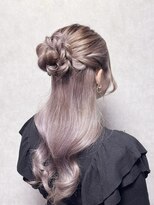 ティアラ 栄(TIARA)&nbsp;名古屋★栄/結婚式お呼ばれお団子ハーフアップ◎ヘアセット