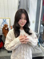 ベニス(VENICE)&nbsp;Dark brown/layer cut