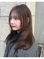 ムージー(moug)&nbsp;マロンベージュ/暗髪/韓国/広島/袋町
