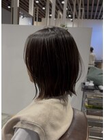 クレヨン ケース(Crayon case)&nbsp;ナチュラルレイヤーミディ小顔ひし形10代20代30代黒髪暗髪