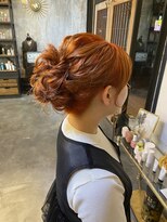 フルアヘッド(FULL A HEAD) アップスタイル