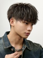 オーシャントーキョー 原宿(OCEAN TOKYO) メンズショートツイストスパイラルパーマラウンドマッシュ