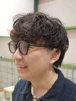ディッセンバー 伊勢崎(December) メンズ/センターパート/似合わせカット/ニュアンスパーマ