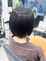 クラン 六甲道(Chlan)&nbsp;シンプルなのに垢抜ける  丸みボブ