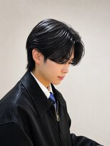 アクシー ヘアーアンドメイク(AXY HAIR&MAKE) センターパート縮毛矯正ウルフ