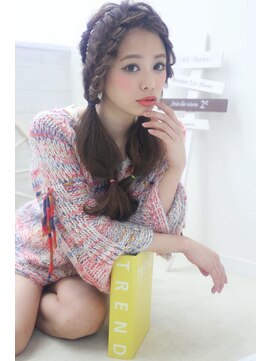 シーン(sCene) ☆sCene☆   編み込みツインテール