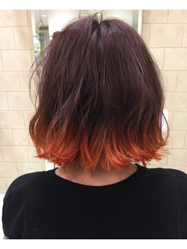 ハナブサ 藤江店(HANABUSA) テールグラデーションカラー