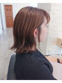 お客様スタイル☆伸ばしかけミディアム