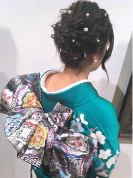 カフール(hair salon CAFULE) 成人式アレンジ