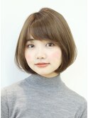 ひし形ボブ　40代～50代おすすめ髪型