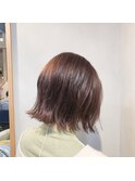 【ehre  hair】外ハネボブ+アメジストカラー