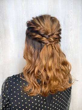 オアシス ガーデン 松戸店(Oasis GaRDEN) ハーフアップアレンジ★