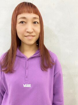 エンドリンク(endlink) パツンオン眉ロング