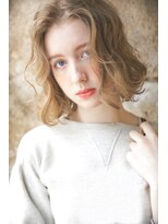 カライング(ing)&nbsp;【+～ing 】センターパートゆるウェーブボブ【柳沼くるみ】