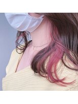 ヘアスタジオ アルス 御池店(hair Studio A.R.S) #インナーカラー ピンク