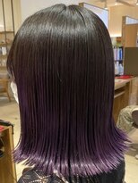 アース 青葉台店(HAIR&MAKE EARTH) グラデーション×パープル