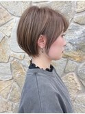20代30代40代50代大人かわいいペールベージュセクションカラー