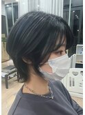 ★春のウルフショート★ネイビーハイライトを添えて～