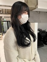 ヨーク(YOKE)&nbsp;【YOKE】ディープグレー/髪質改善/ゆる巻きロング／韓国ヘア