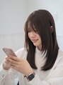 エスアンドケー(S&K) 顔周りのレイヤーカット。巻くと動きがでやすいです^_^
