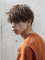 ロウ ジャム 銀座(ROW JAM) 爽やかツーブロック刈り上げ束感アップバング