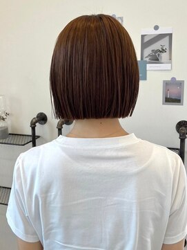 ロラン(LORAN by mahae) パツっとミニボブ