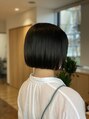 ジーシーエイト ヘアー(GC8 hair)&nbsp;切りっぱなし、ミニボブ