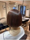 ◎オレンジ×ミニボブ◎