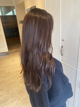 トライベッカスマートサロン(TRIBECA smart salon) ショコラベージュ/ニュアンスカラー/フェミニンロング/赤塚/水戸
